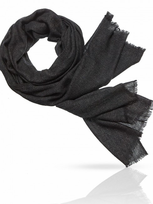 Палантин Мужской WG-HERRINGBONE/NERO